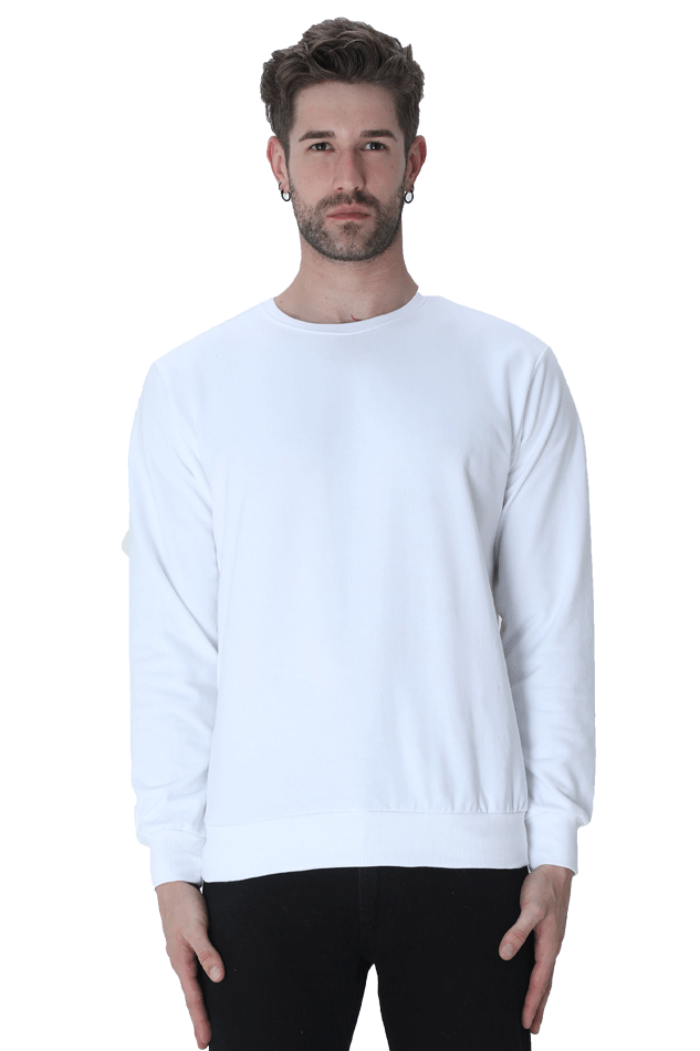 Classic Men's Cotton Sweatshirt – Stylish & Comfortable Casual Wear