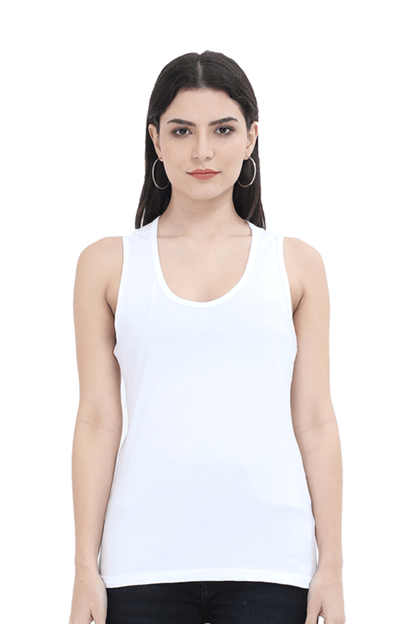 Women's Cotton Tank Top - Sleeveless, Breathable