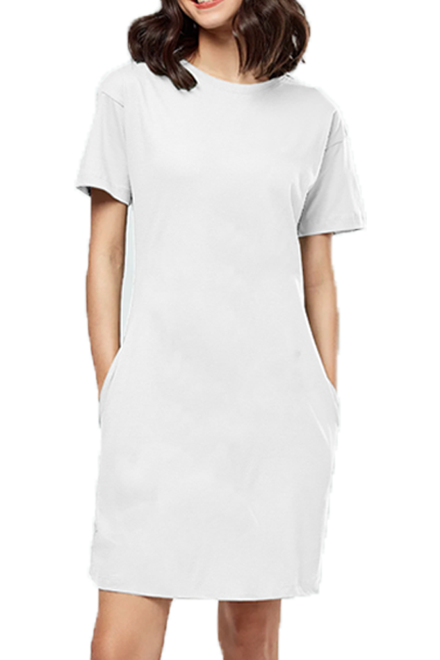 Trendy Female T-Shirt Dress: Stylish & Comfortable for Every Occasion