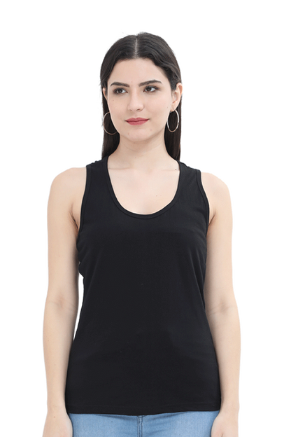 Women's Cotton Tank Top - Sleeveless, Breathable