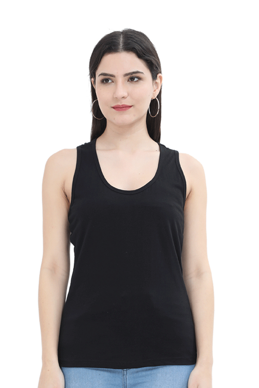 Women's Cotton Tank Top - Sleeveless, Breathable