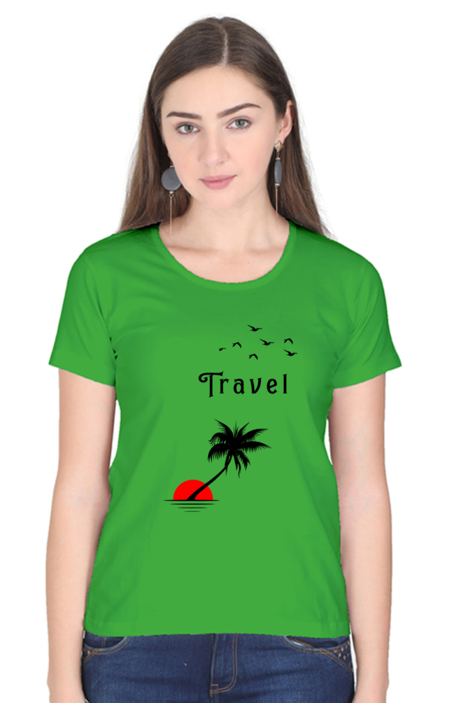 Wilderness Awaits Adventure Travel Graphic Tee