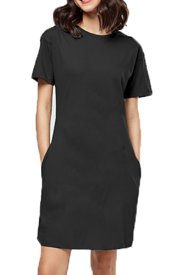 Trendy Female T-Shirt Dress: Stylish & Comfortable for Every Occasion