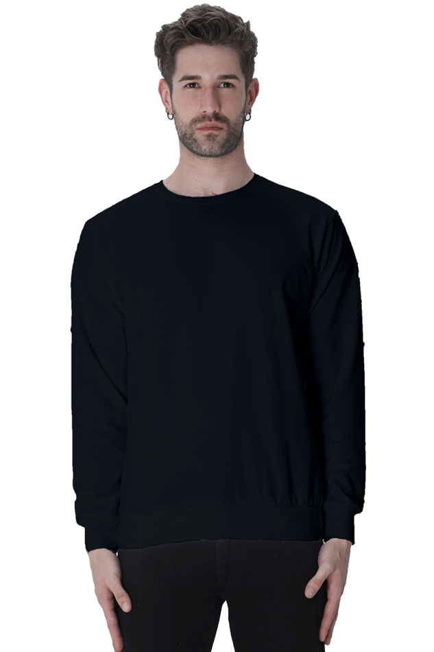 Classic Men's Cotton Sweatshirt – Stylish & Comfortable Casual Wear