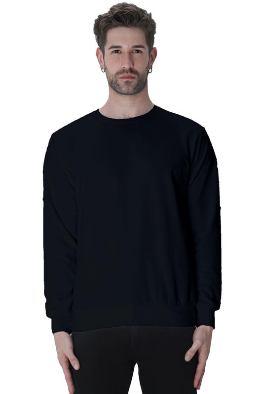 Classic Men's Cotton Sweatshirt – Stylish & Comfortable Casual Wear