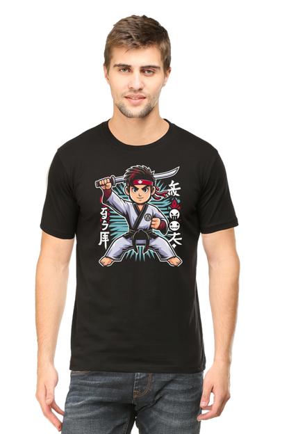 Anime Vibes  Japanese Action Art on Soft Cotton Tee