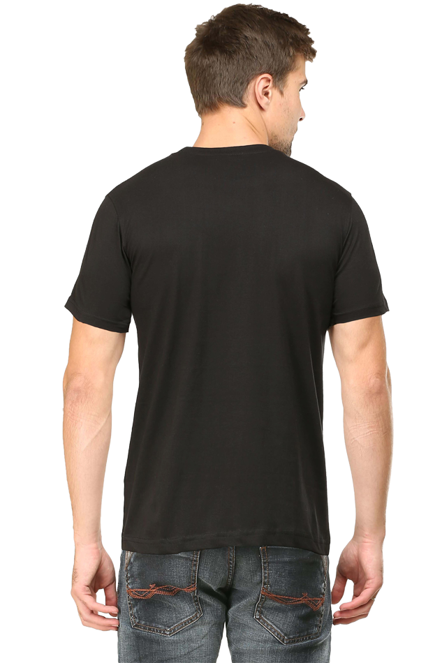 Aay kom vyay besi black Cotton t-shirt