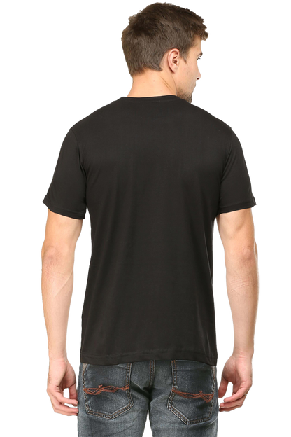 Aay kom vyay besi black Cotton t-shirt