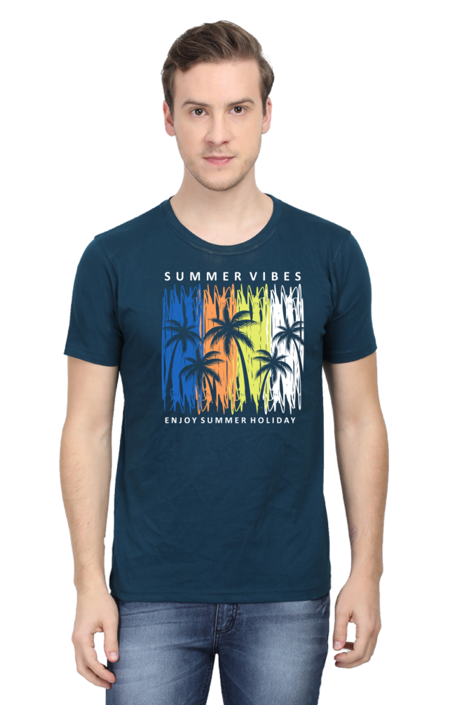 Nature's Canvas  Summer Tree Illusion Art Tee