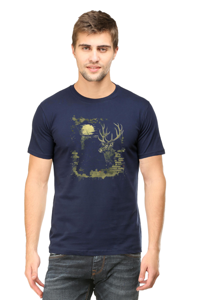 Wild Hunt  Silhouette Art Cotton T-Shirt