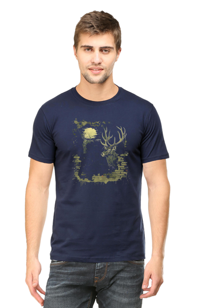 Wild Hunt  Silhouette Art Cotton T-Shirt