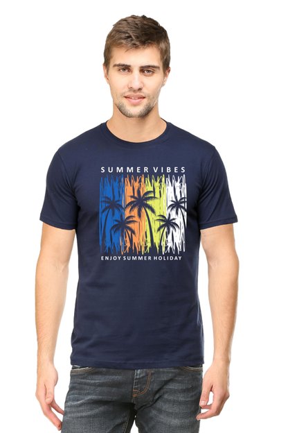 Nature's Canvas  Summer Tree Illusion Art Tee