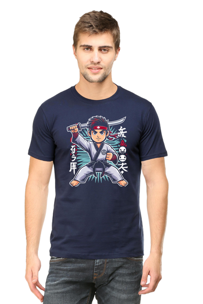 Anime Vibes  Japanese Action Art on Soft Cotton Tee