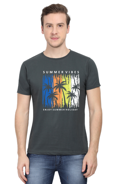 Nature's Canvas  Summer Tree Illusion Art Tee