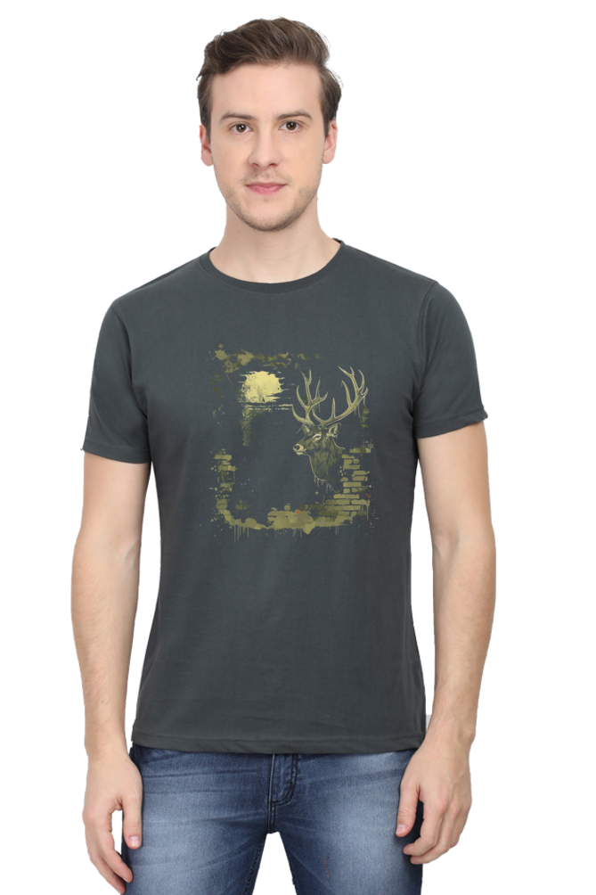 Wild Hunt  Silhouette Art Cotton T-Shirt