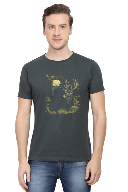 Wild Hunt  Silhouette Art Cotton T-Shirt