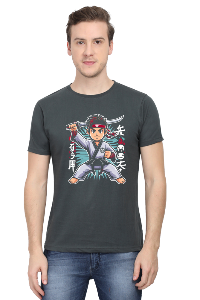 Anime Vibes  Japanese Action Art on Soft Cotton Tee