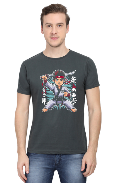 Anime Vibes  Japanese Action Art on Soft Cotton Tee