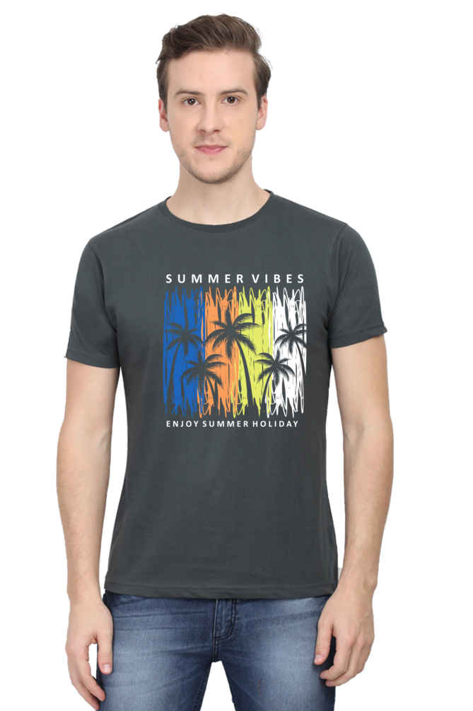 Nature's Canvas  Summer Tree Illusion Art Tee