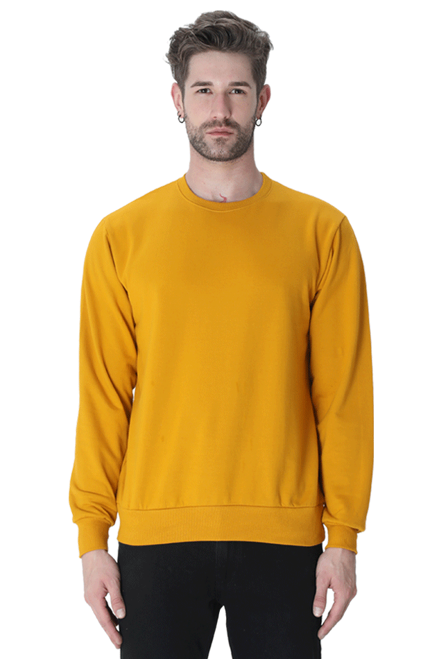 Classic Men's Cotton Sweatshirt – Stylish & Comfortable Casual Wear