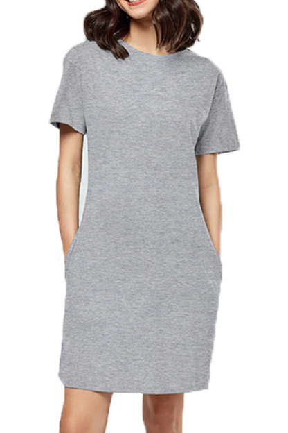 Trendy Female T-Shirt Dress: Stylish & Comfortable for Every Occasion