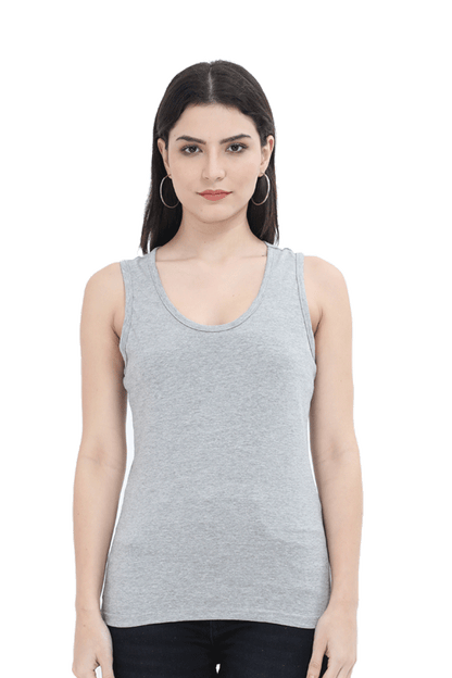 Women's Cotton Tank Top - Sleeveless, Breathable