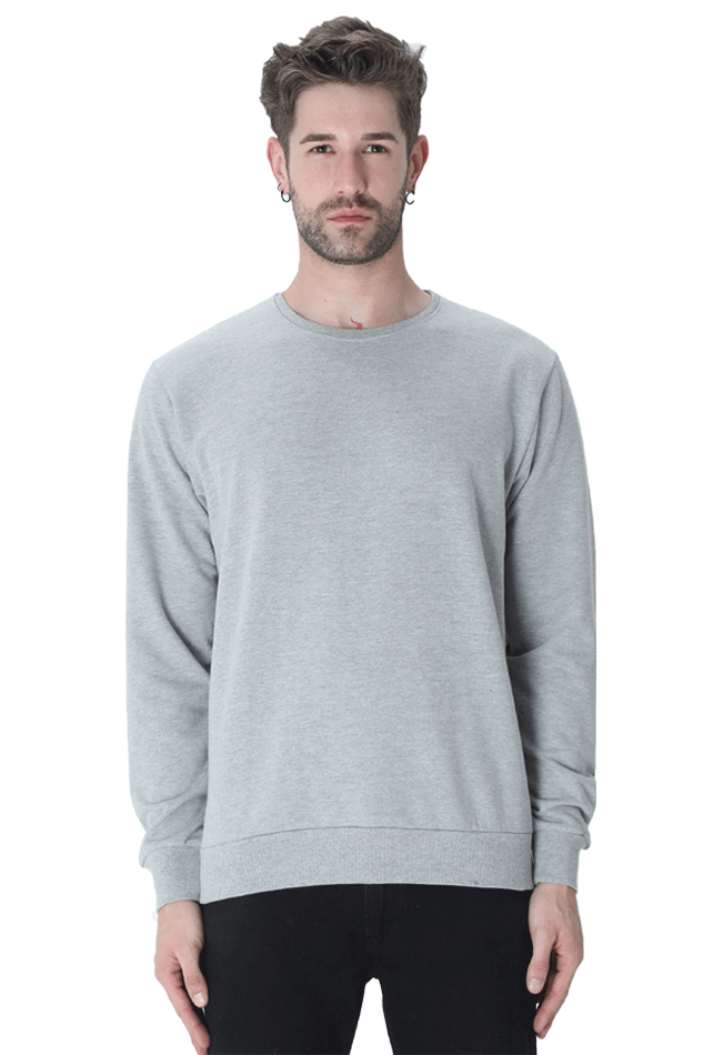 Classic Men's Cotton Sweatshirt – Stylish & Comfortable Casual Wear