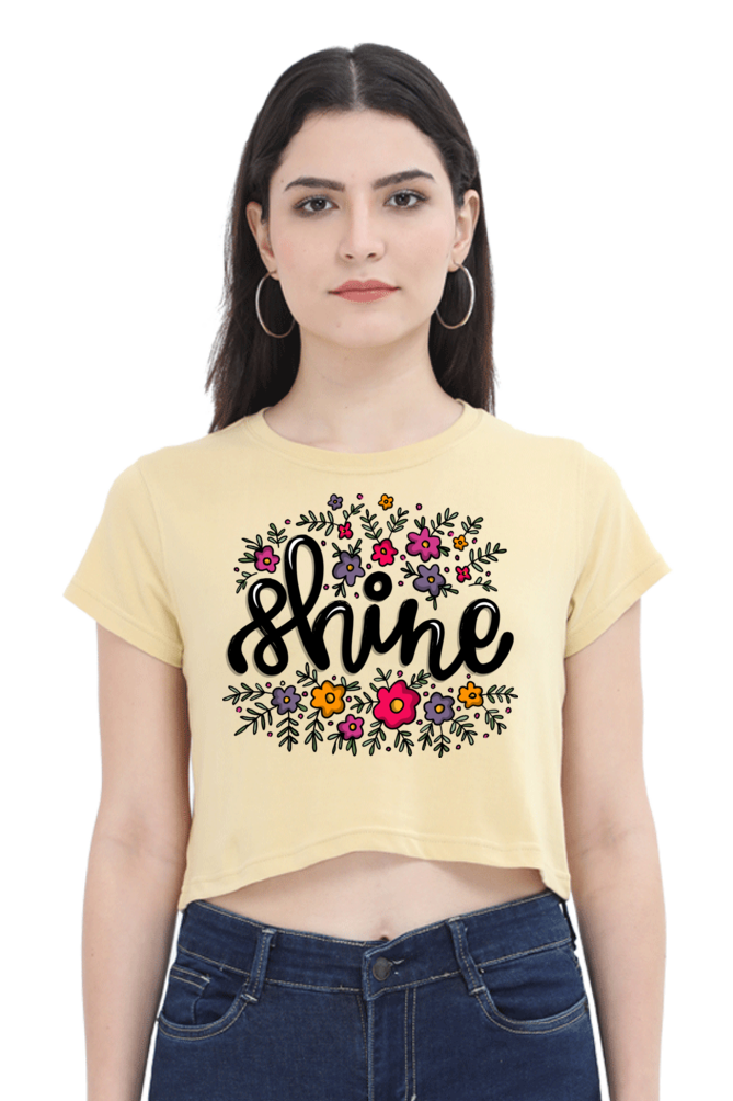 Trendy & Comfortable Cotton Crop Top for Everyday Wear