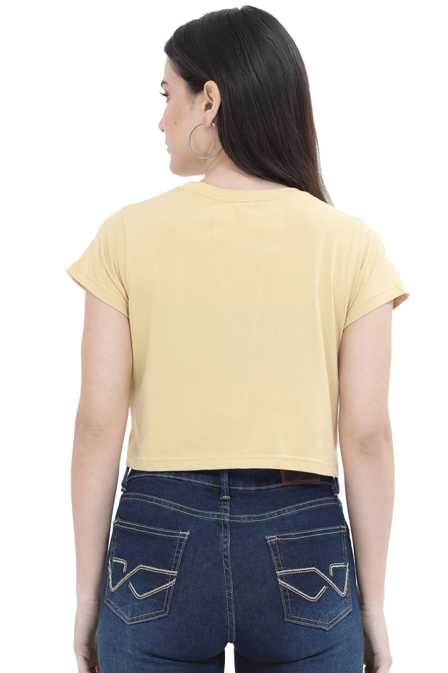 Trendy & Comfortable Cotton Crop Top for Everyday Wear