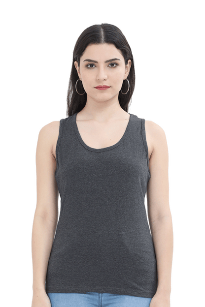 Women's Cotton Tank Top - Sleeveless, Breathable