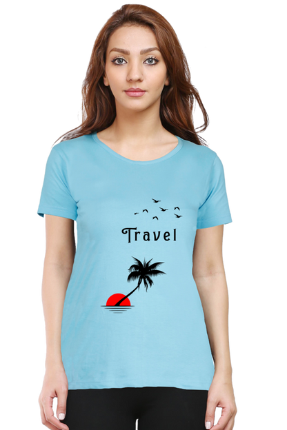 Wilderness Awaits Adventure Travel Graphic Tee