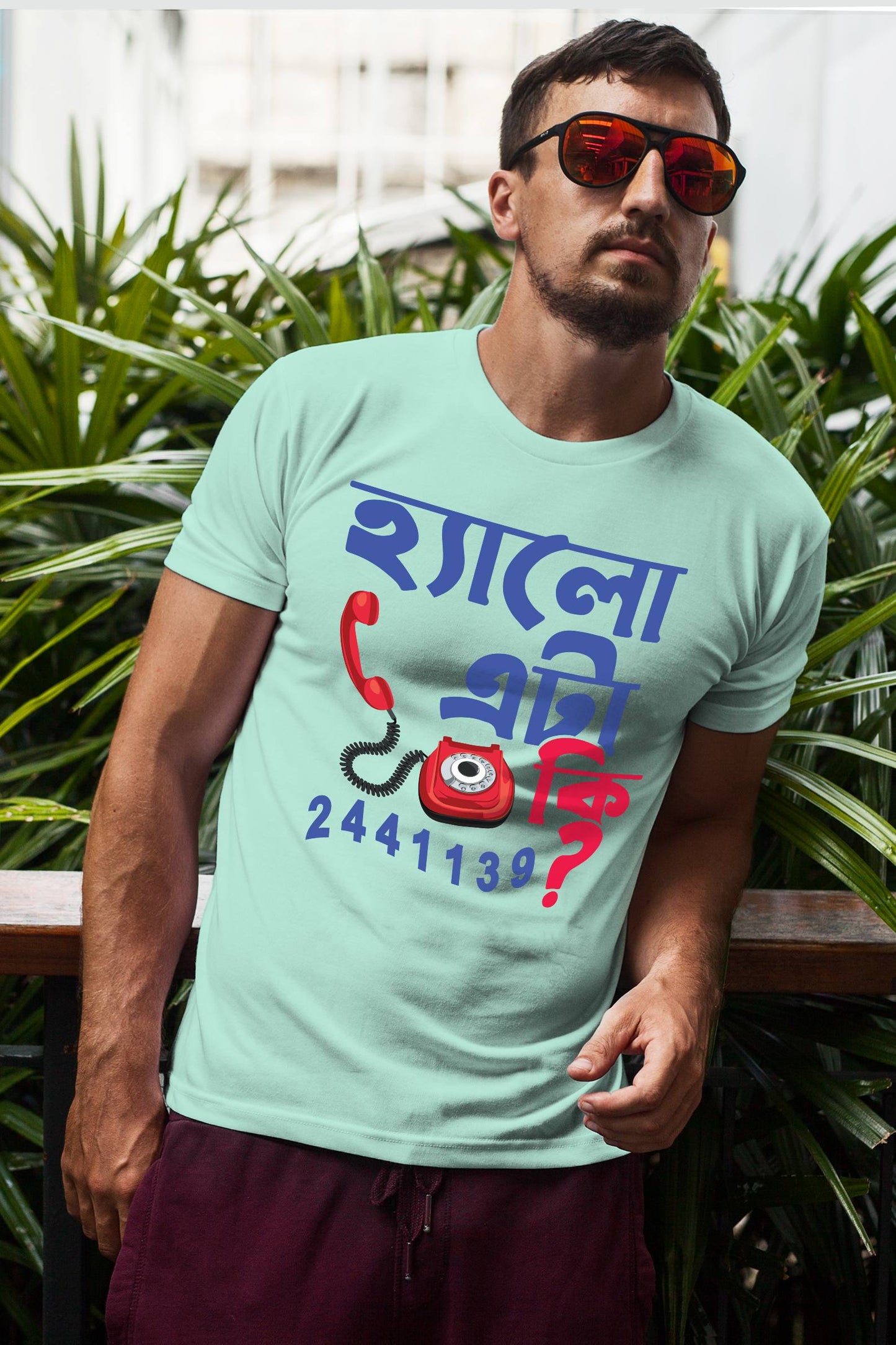 Hello eta ki 244113901 Typography - Premium quality CottonT-shirt